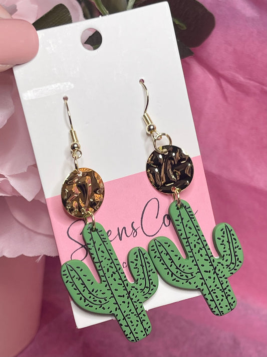 Gold Plated Cactus